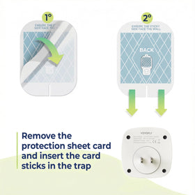 VEYOFLY non-toxic, odor-free design promotes safe placement in kitchens and pantries.