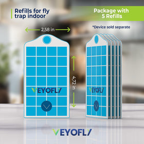 VEYOFLY plug-in fly trap refill fits easily for quick replacement