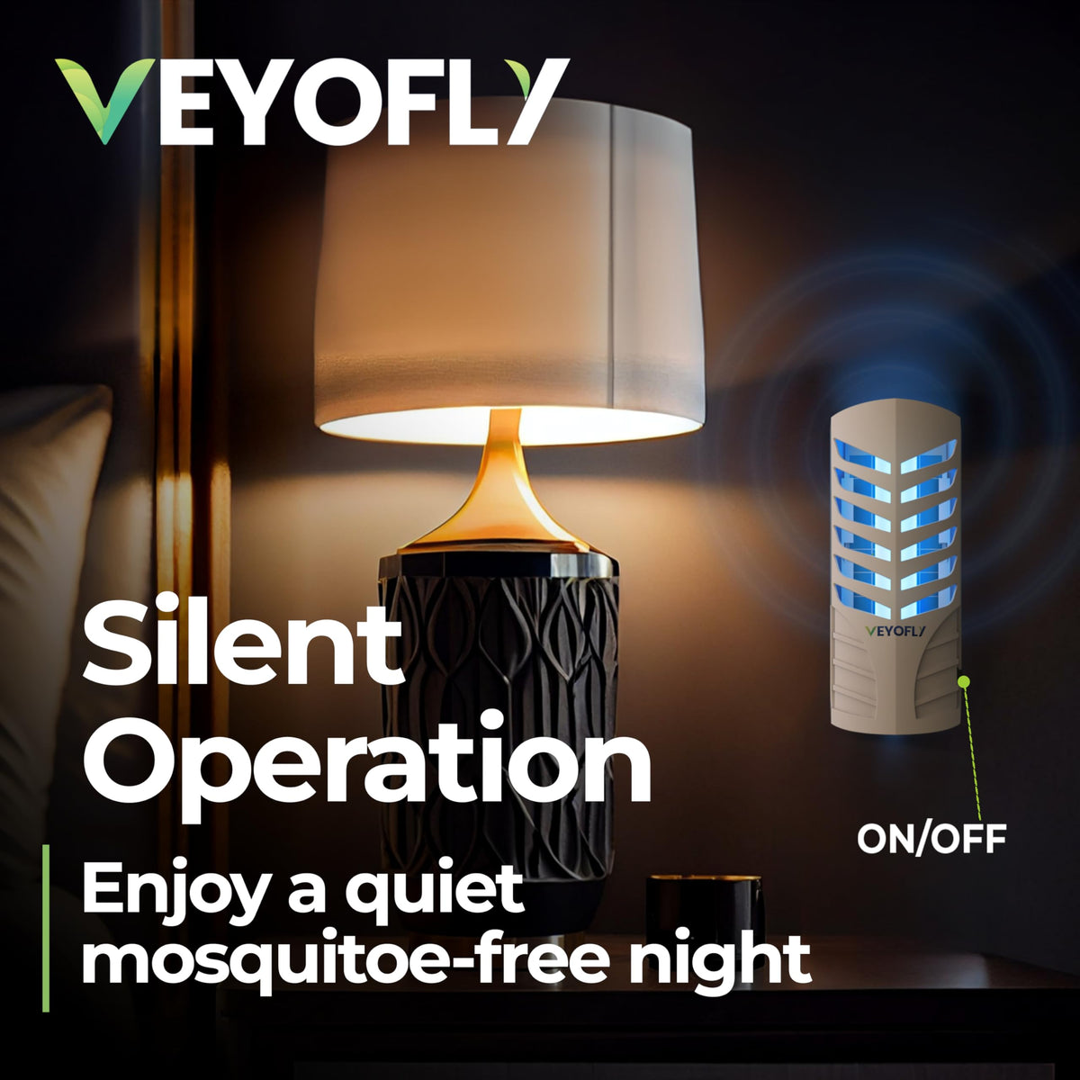 VEYOFLY plug-in unit offers quick setup and silent operation