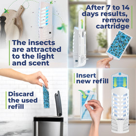 VEYOFLY sleek white and black design complements modern decor