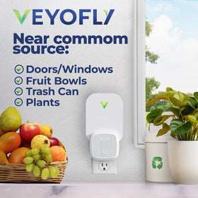 VEYOFLY adhesive card close-up shows strong capture surface