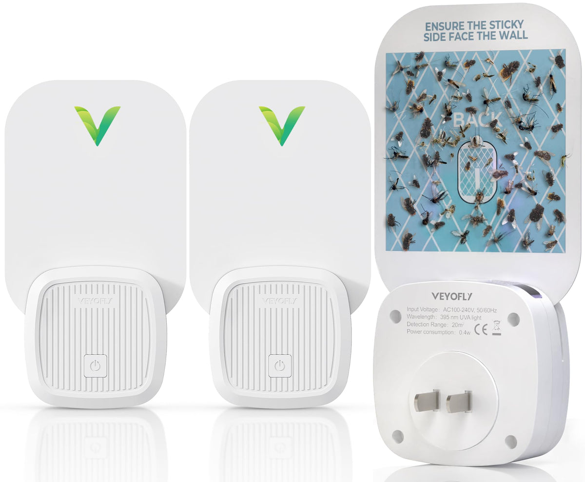 VEYOFLY Starter Kit device front view for discreet indoor fly control