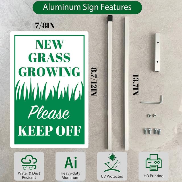 vfsxcmi 8x12 sign suits manicured lawns and larger landscapes alike.