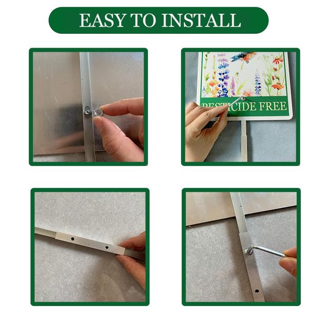 vfsxcmi Includes sturdy stakes that pierce soil for stable lawn protection.