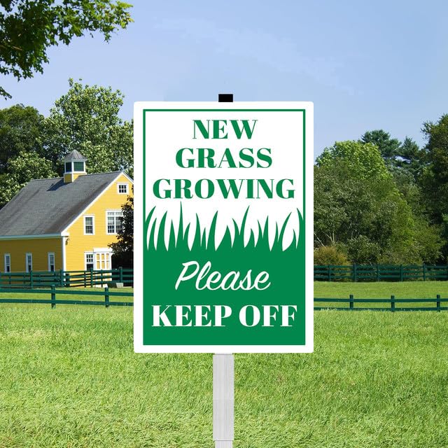vfsxcmi Reflective finish catches attention from a distance for clear yard reminders.