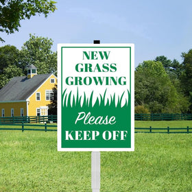 vfsxcmi Reflective finish catches attention from a distance for clear yard reminders.