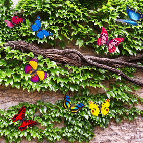 VGOODALL butterfly stake 50-pack ideal for events and seasonal displays