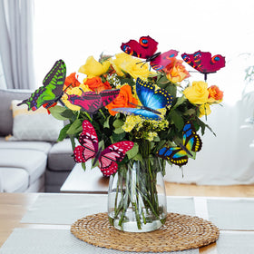 VGOODALL butterfly stake garden-friendly decor for indoor and outdoor spaces