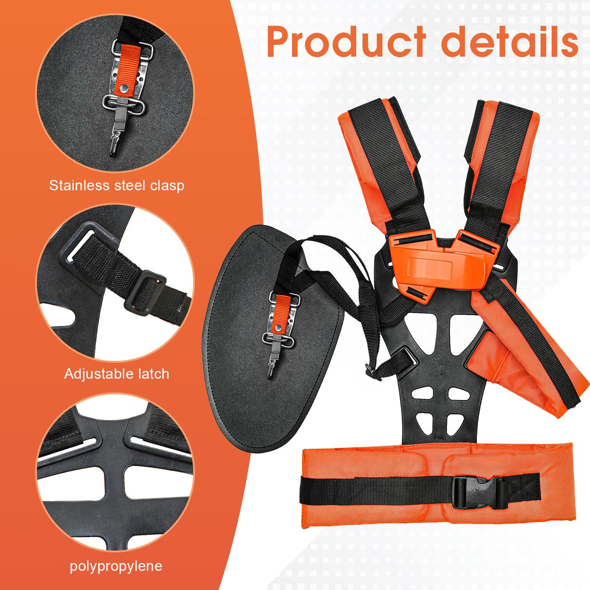 VIABRICO high-quality canvas and nylon strap for durable wear.
