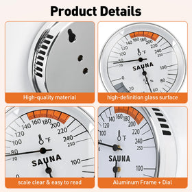V Viatanst stainless steel frame resists heat and humidity in steamy environments.
