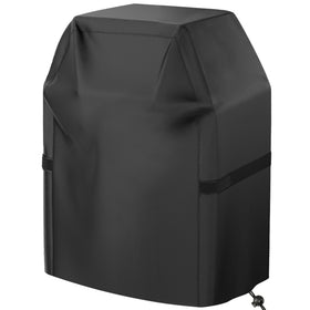 VIBOOS grill cover 32-inch waterproof close-up protecting a grill from rain