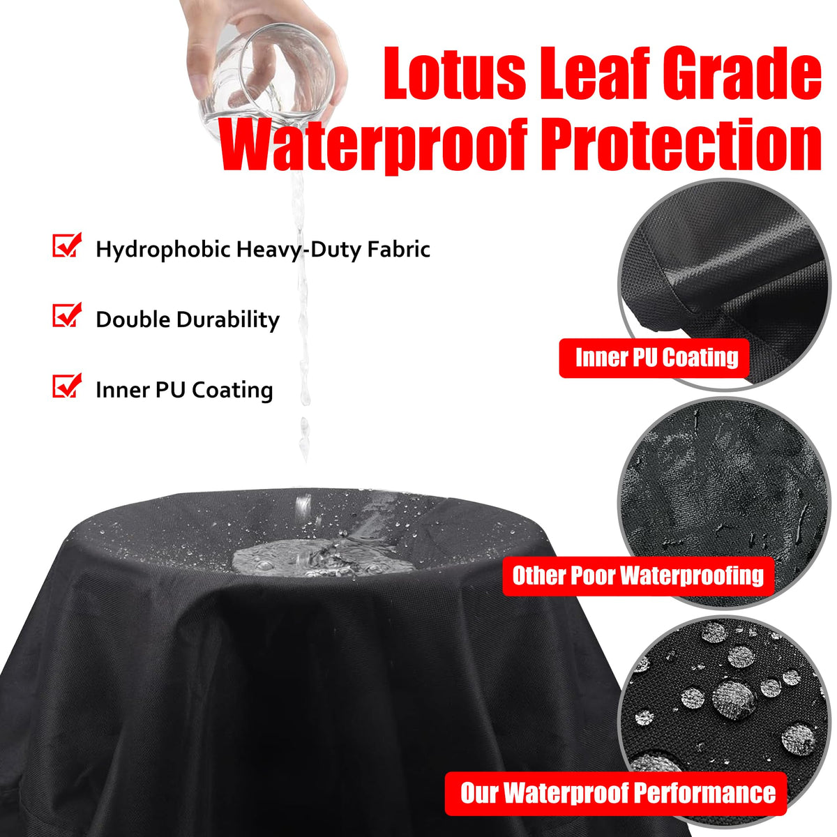 VIBOOS weather-resistant shield for all-season protection