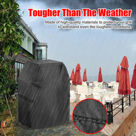 VIBOOS grill cover blocks sun and fading on hot sunny days
