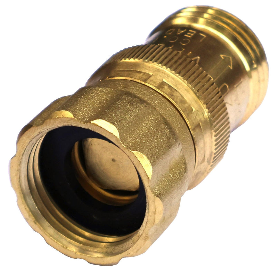 Vibrant Yard 15psi regulator on a drip system ensuring steady irrigation