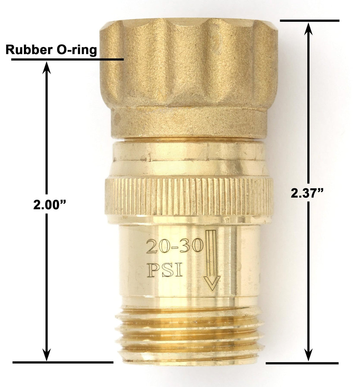 Vibrant Yard Co UV-resistant brass exterior supports outdoor installation.