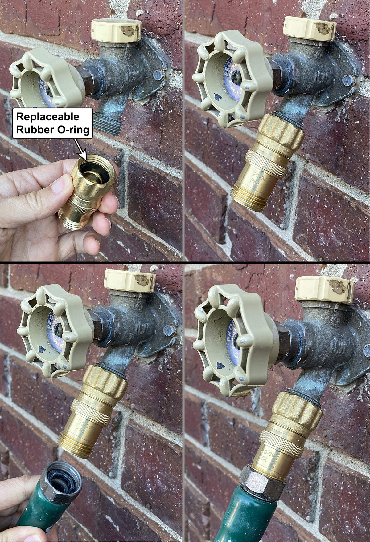 Vibrant Yard regulator with 3-4 inch FHT/MHT connections.