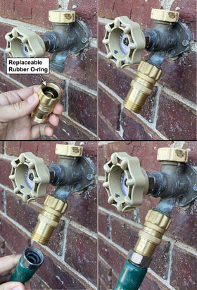 Vibrant Yard regulator with 3-4 inch FHT/MHT connections.