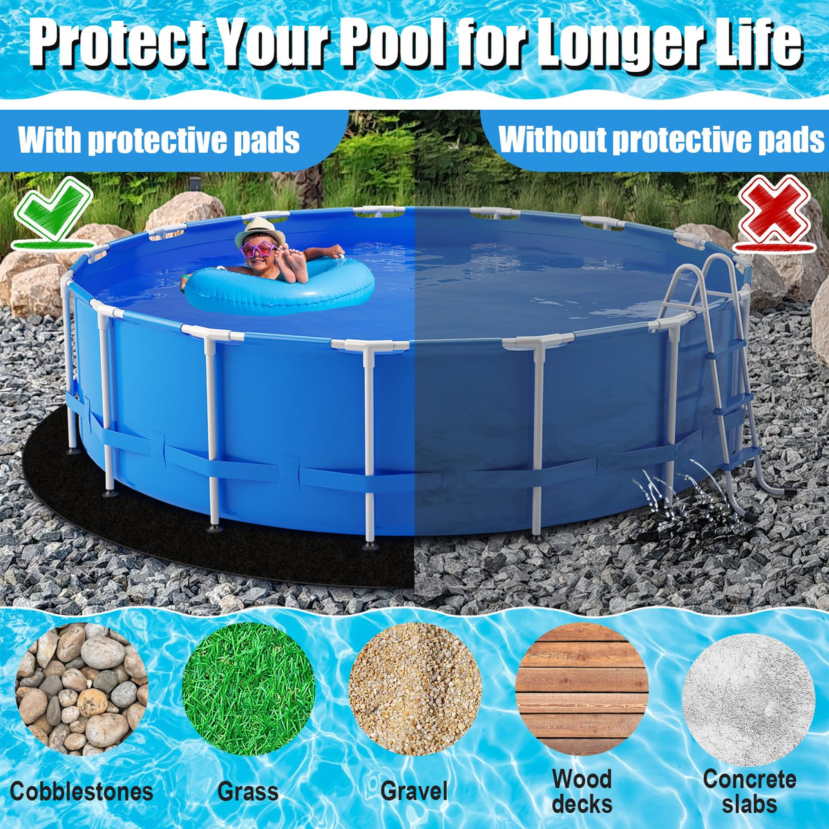VICAMB outdoor-use pad suitable for tents, cars, and boats