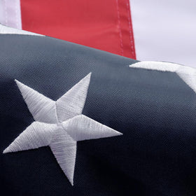 VICDRIA American flag 3x5 outdoor fabric 420D for durable long-term display.