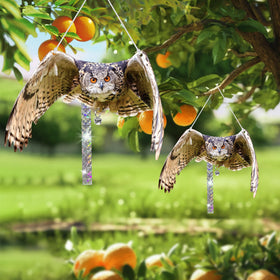 Vicsiyi waterproof durable owl decor withstands weather and reuse.