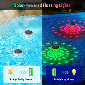 VICHTOP IP68 waterproof floating light for all-weather use