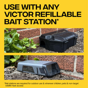Victor Fast-Kill Bait Blocks II ready-to-use packaging for quick deployment.