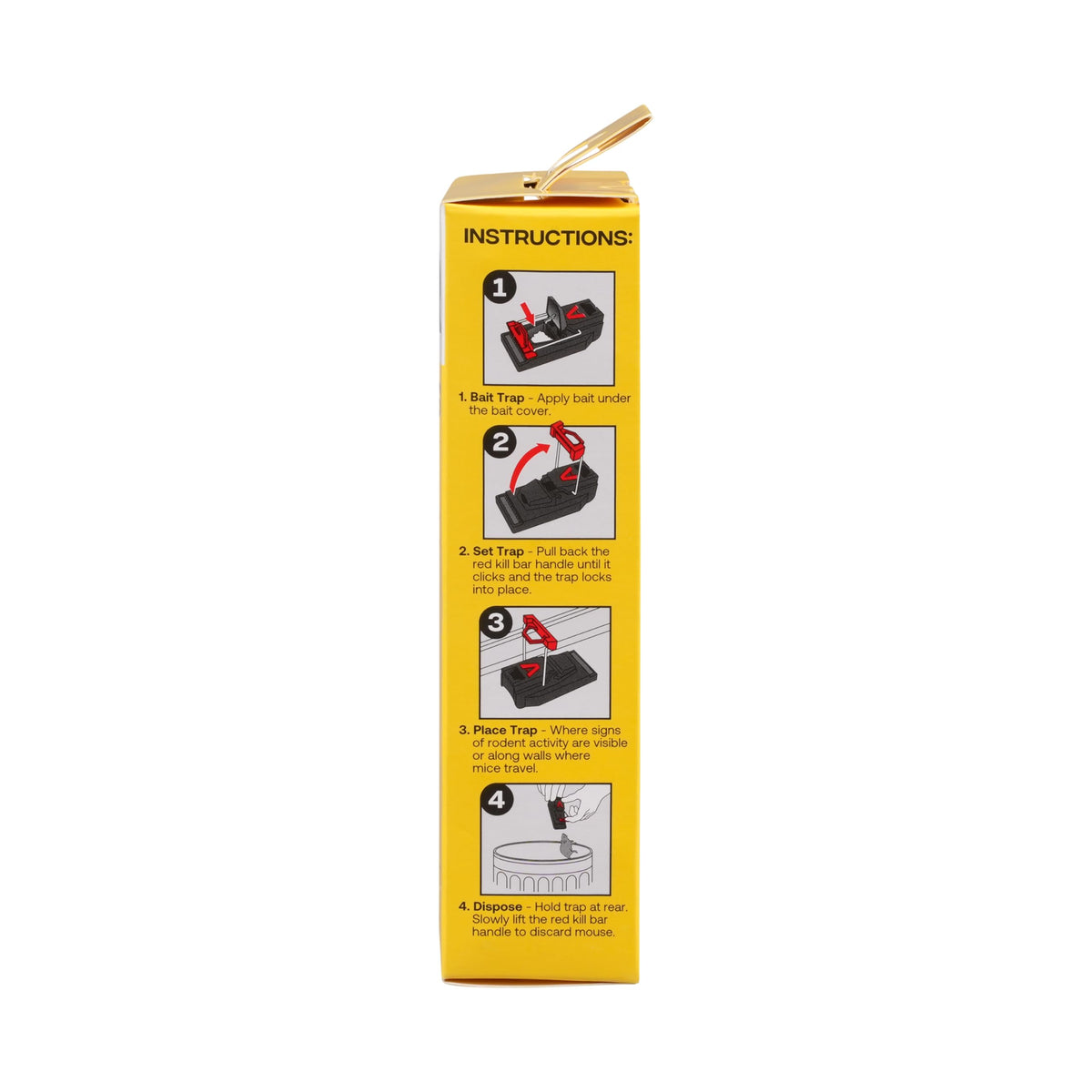 Victor M140-3B with covered bait cup reduces bait theft.