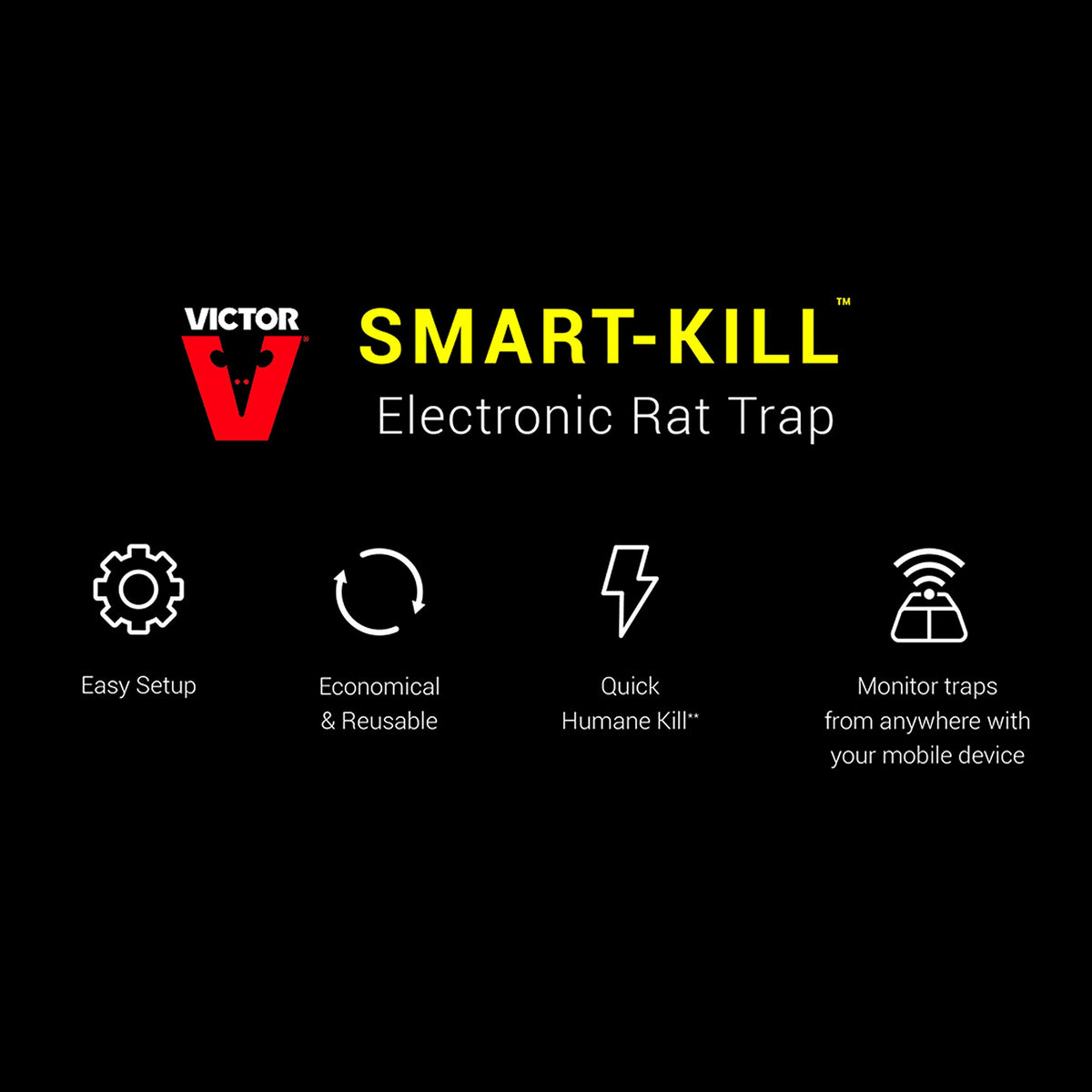 Victor M2 Smart-Kill app alerts indicate catches in real time