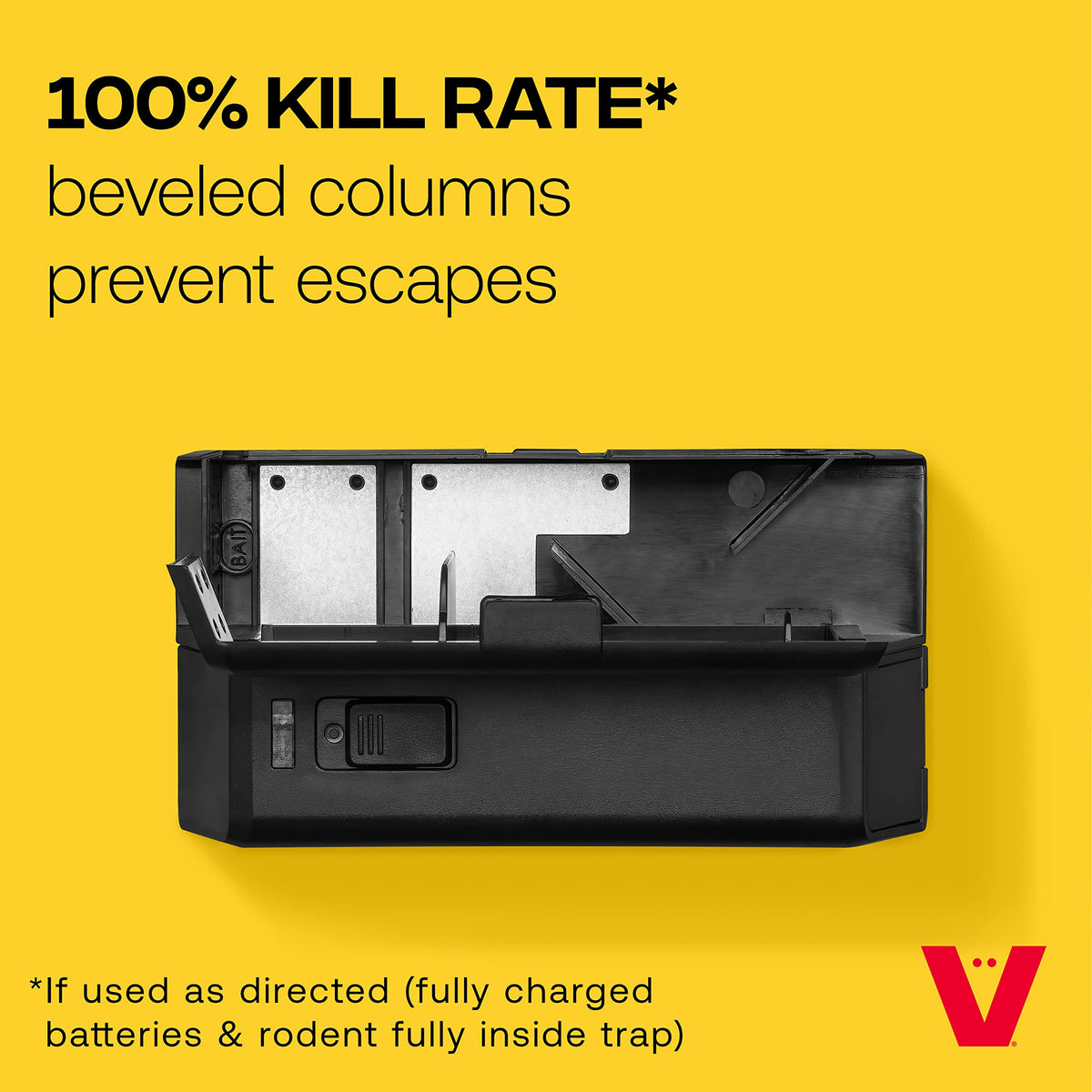 Victor M250SSR-2 removable kill chamber for no-touch disposal.