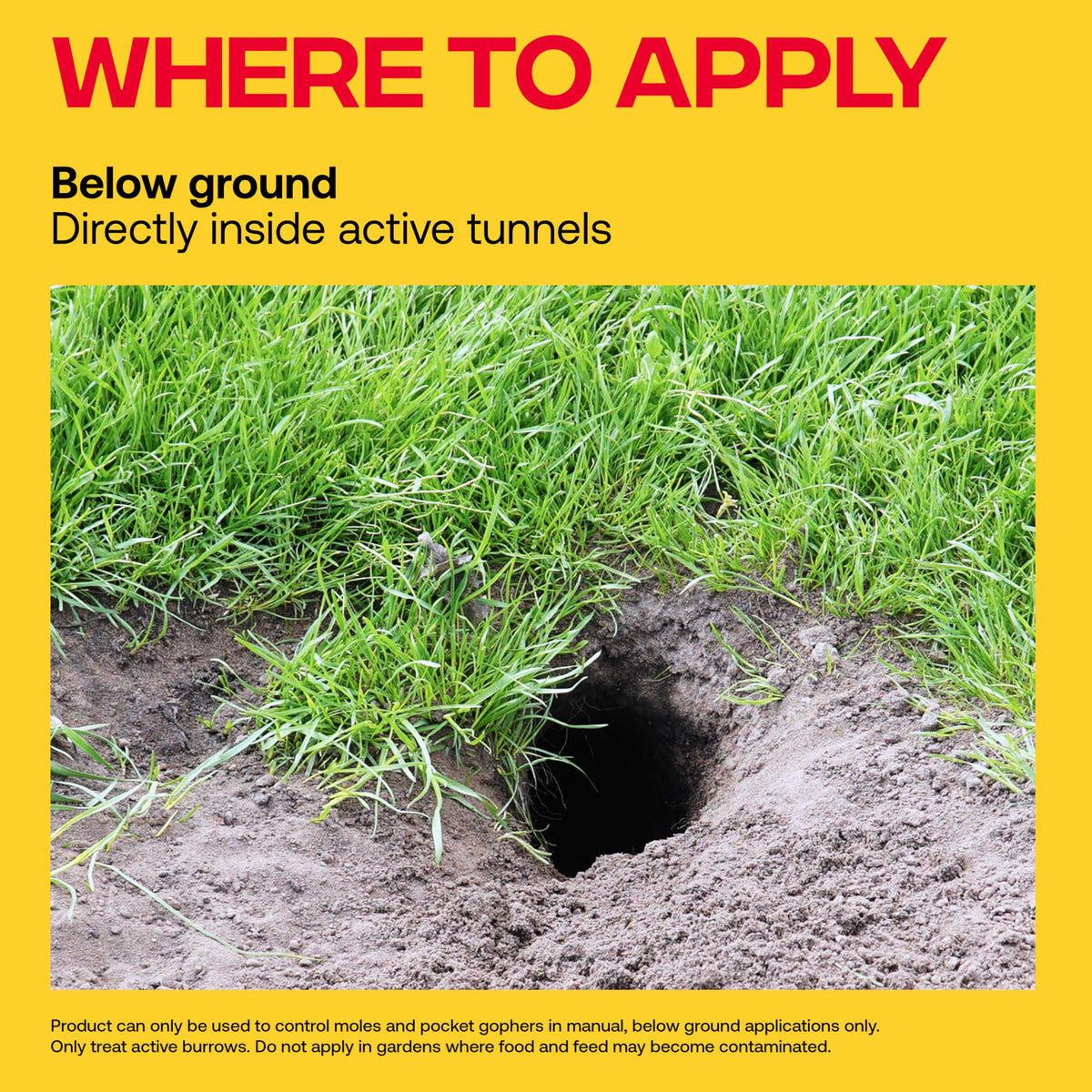 Victor M6006 easy-apply design speeds bait placement in tunnels.