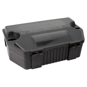 Victor Power-Kill Rat Trap fits inside for enhanced rodent elimination.