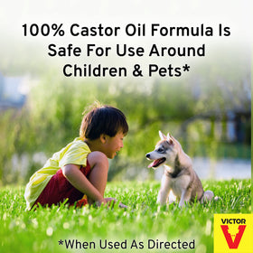 Castor oil formula shown as part of a single-ingredient protection.
