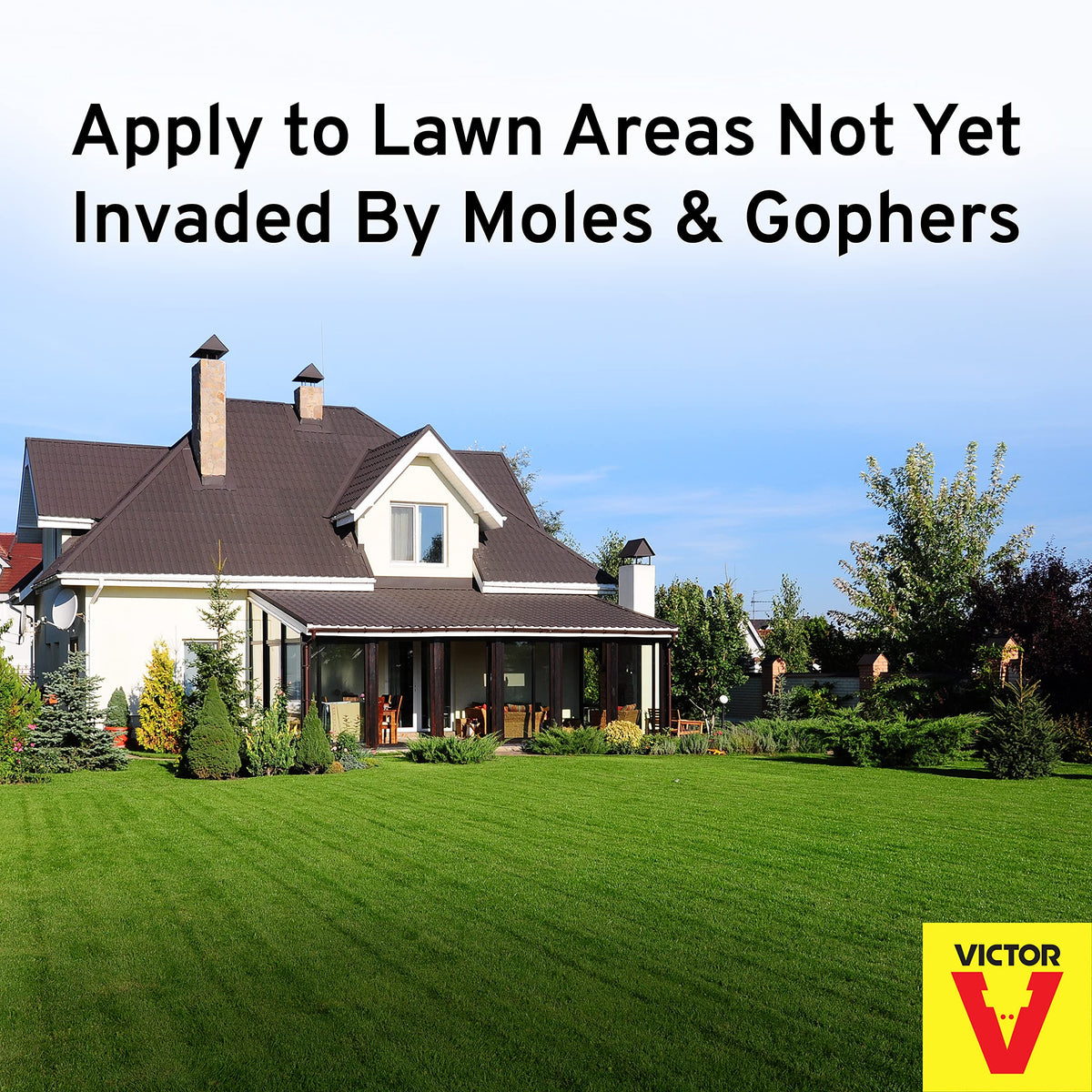 Victor Mole & Gopher Repellent in-ground activation demonstrates tunnel reach