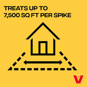 Victor Sonic Spike pulses every 30 seconds to deter burrowing pests.