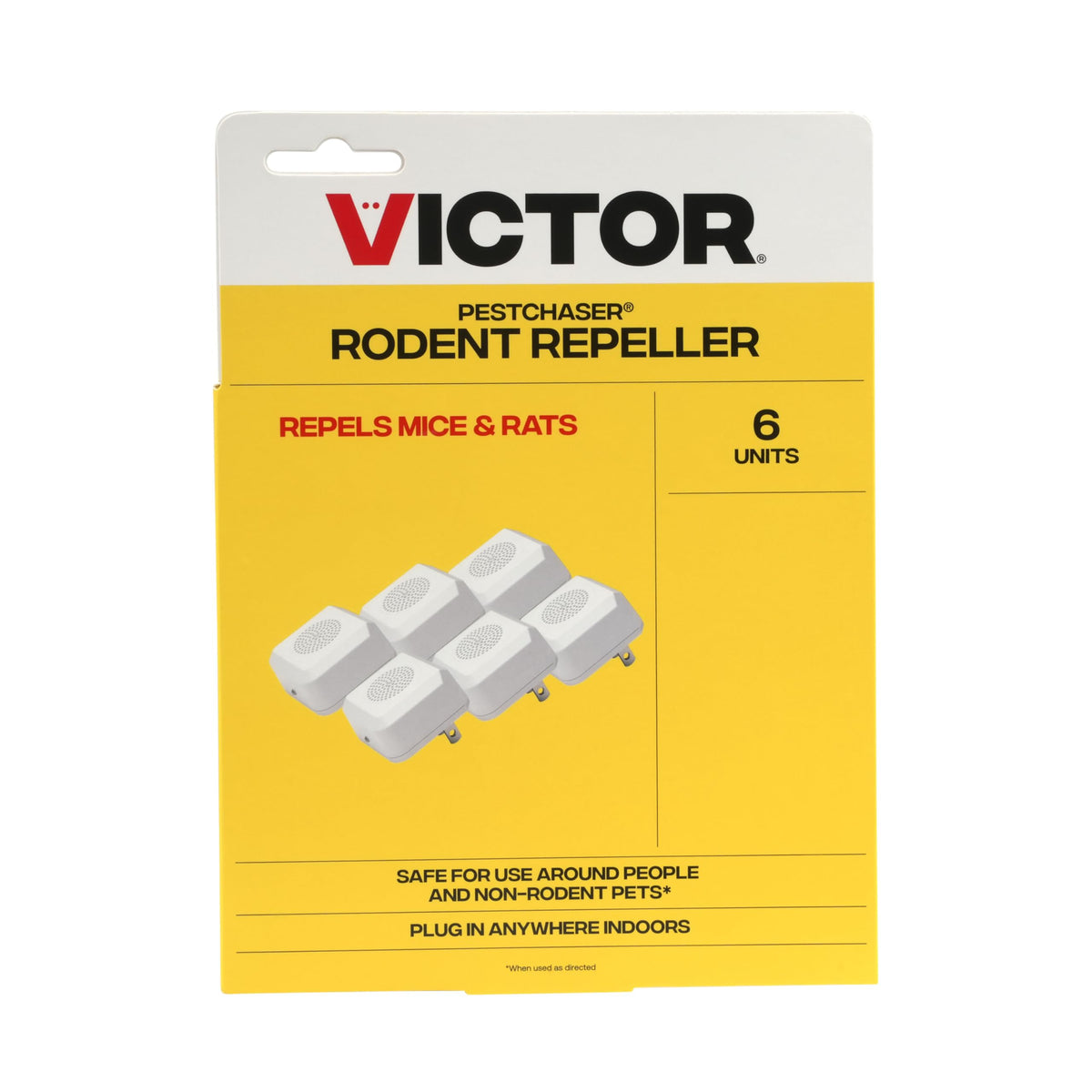 Victor PestChaser wall outlet setup ready to protect multiple rooms.