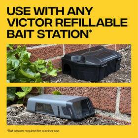 Victor rodent killer suitable for multiple pests indoors and outdoors