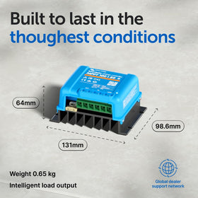 Victron Energy SmartSolar MPPT controller installation in a solar system
