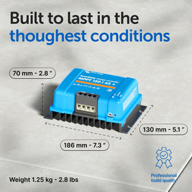 Victron Energy SmartSolar synchronized controllers demonstrate unified charging for larger setups.