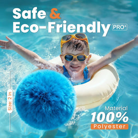 Vidapool eco-friendly polyester filter balls, non-toxic and family-safe