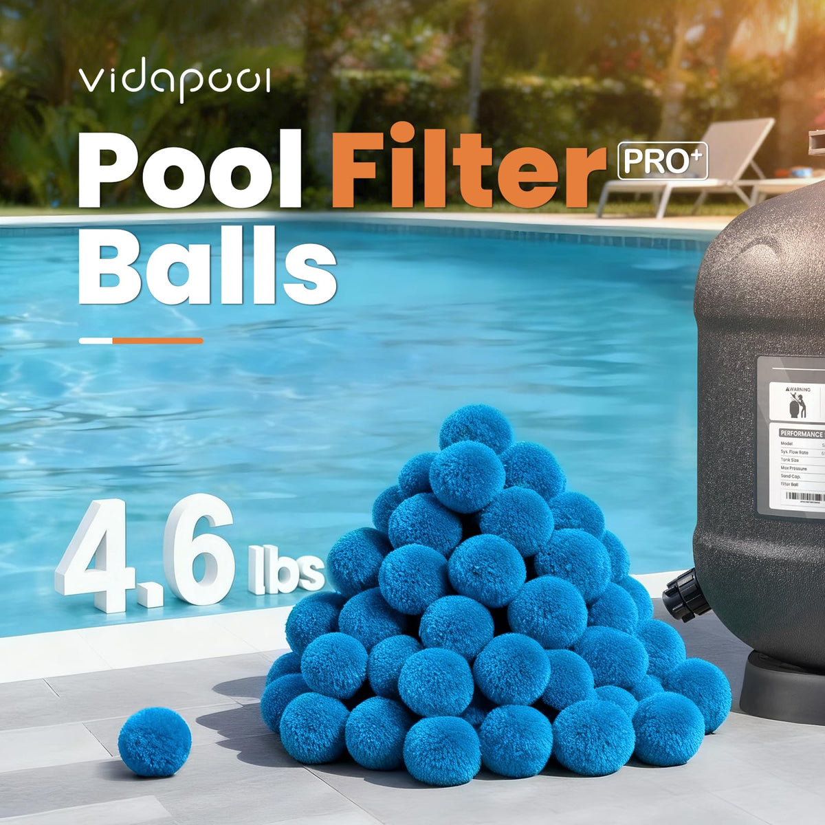 Vidapool lightweight replacement highlights easy swap from heavy sand