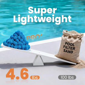 Vidapool polyester fiber material emphasizes safe, non-dusting filtration for families