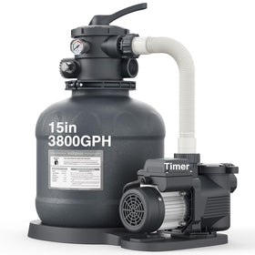 Vidapool sand filter pump body for above-ground pools, durable and efficient filtration