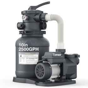 Vidapool sand filter tank with UV-resistant housing for durable pool filtration.