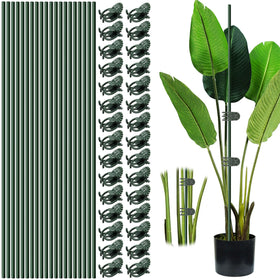 Vidroxin bendable orchid stake 157-inch provides flexible support for indoor and outdoor plants