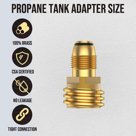 Vieaube in-use with propane tank illustrates quick setup for outdoor cooking