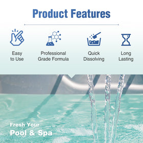 VIEWTOWN 60 percent available chlorine ensuring effective sanitation.