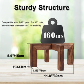 Vigordream plant stand suitable for indoor and outdoor use