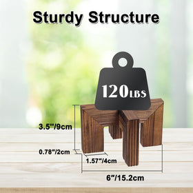 Vigordream Plant Stand fits 2.5–6 inch pots for flexible indoor or balcony setups.