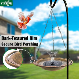 VIHSIPR antique copper finish adds garden charm as decor