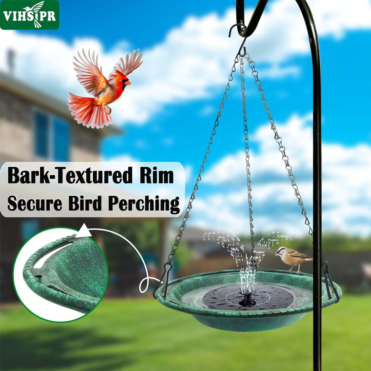 VIHSIPR weather-resistant PP construction ready for outdoor use